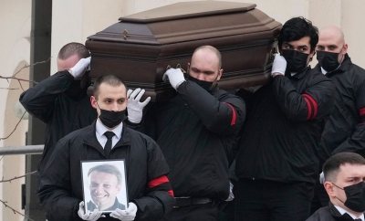 Тело Алексея Навального захоронили на Борисовском кладбище в Москве